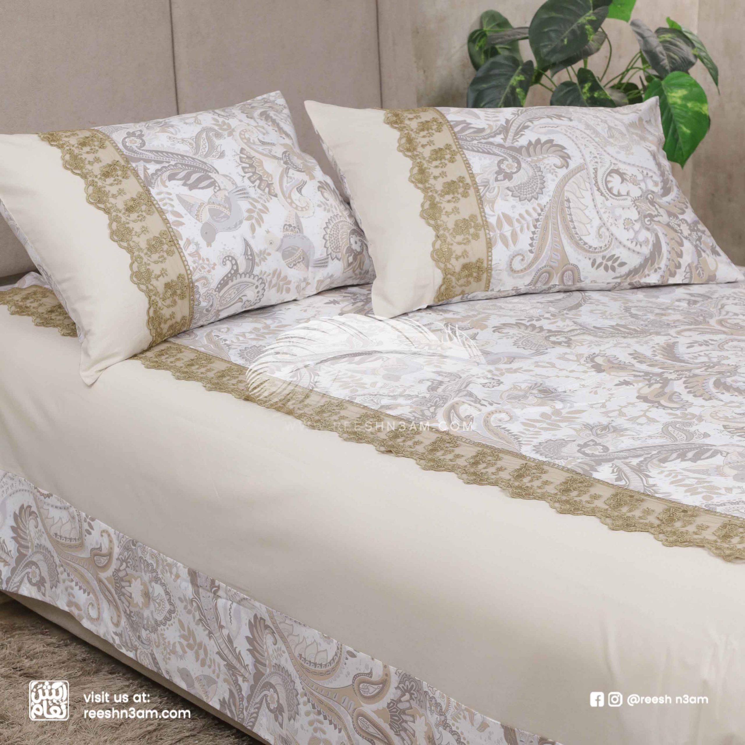 طقم سرير مطبوع جوبير 320 RN (الكود00007522)(السعر1290) (10)